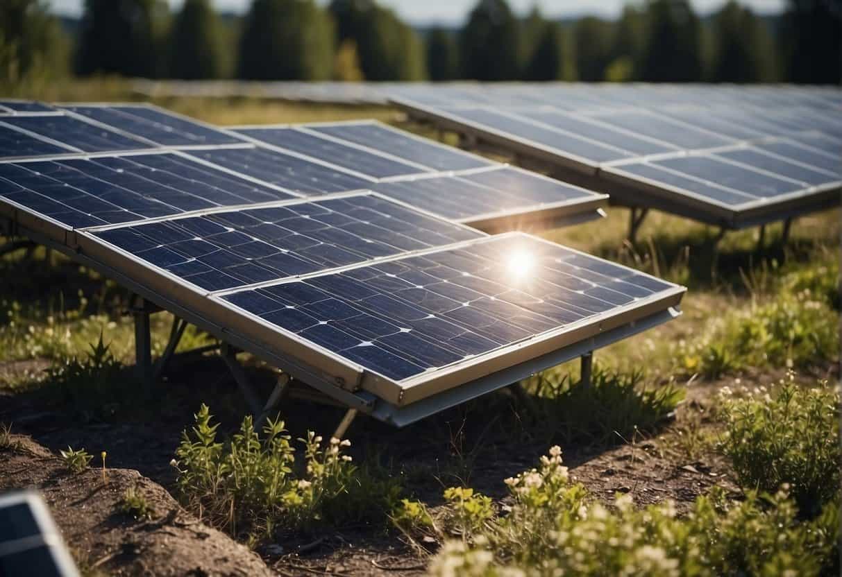 When solar panels age and are dismantled, they can release harmful chemicals.