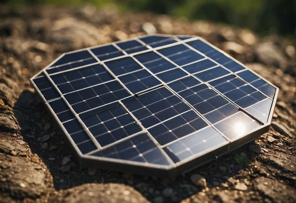 A solar panel is manufactured, installed, and used for energy generation. Eventually, it is decommissioned, recycled, or disposed of